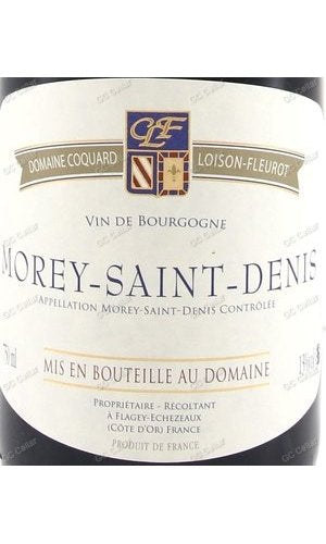 CQLMD-A2017 Coquard Loison Fleurot, Morey St Denis 寇卡盧森弗洛酒莊 摩利聖丹尼 750ml