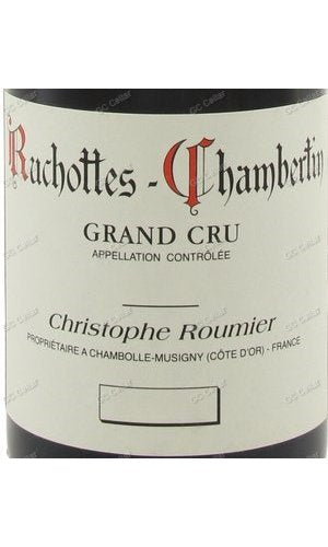 CRRRC-A2009 Christophe Roumier, Ruchottes Chambertin, Grand Cru 盧米園酒莊 乎修特香貝丹特級園 750ml