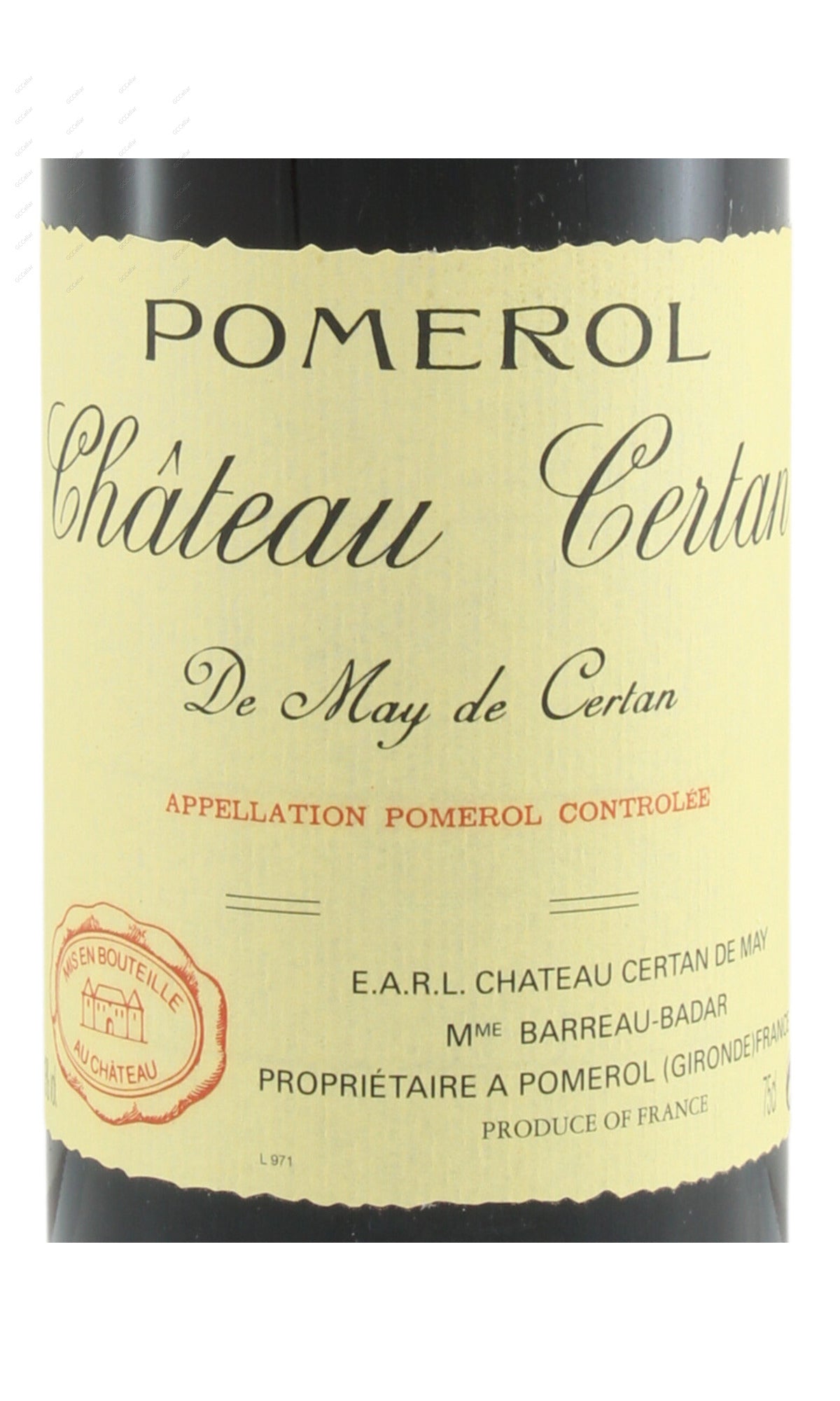 CTDMS-A2004 Chateau Certan de May 迪美 750ml