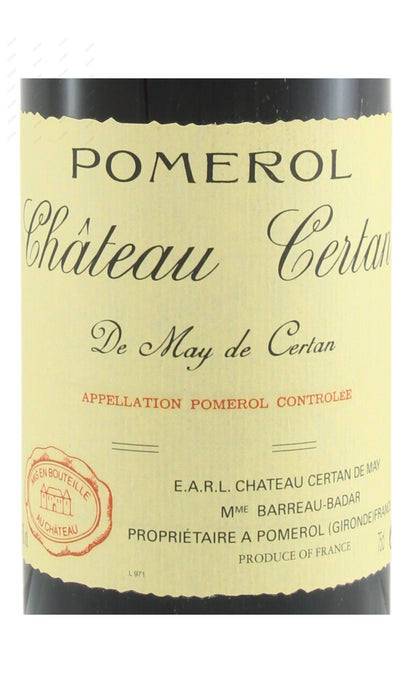 CTDMS-A2004 Chateau Certan de May 迪美 750ml