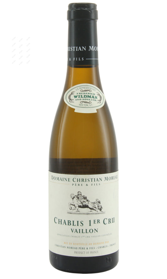 CTMVN-A2018H-W Christian Moreau Pere & Fils, Chablis, Vaillons, 1er Cru 基斯汀莫羅酒莊 夏布利 外龍一級園 白酒 375ml