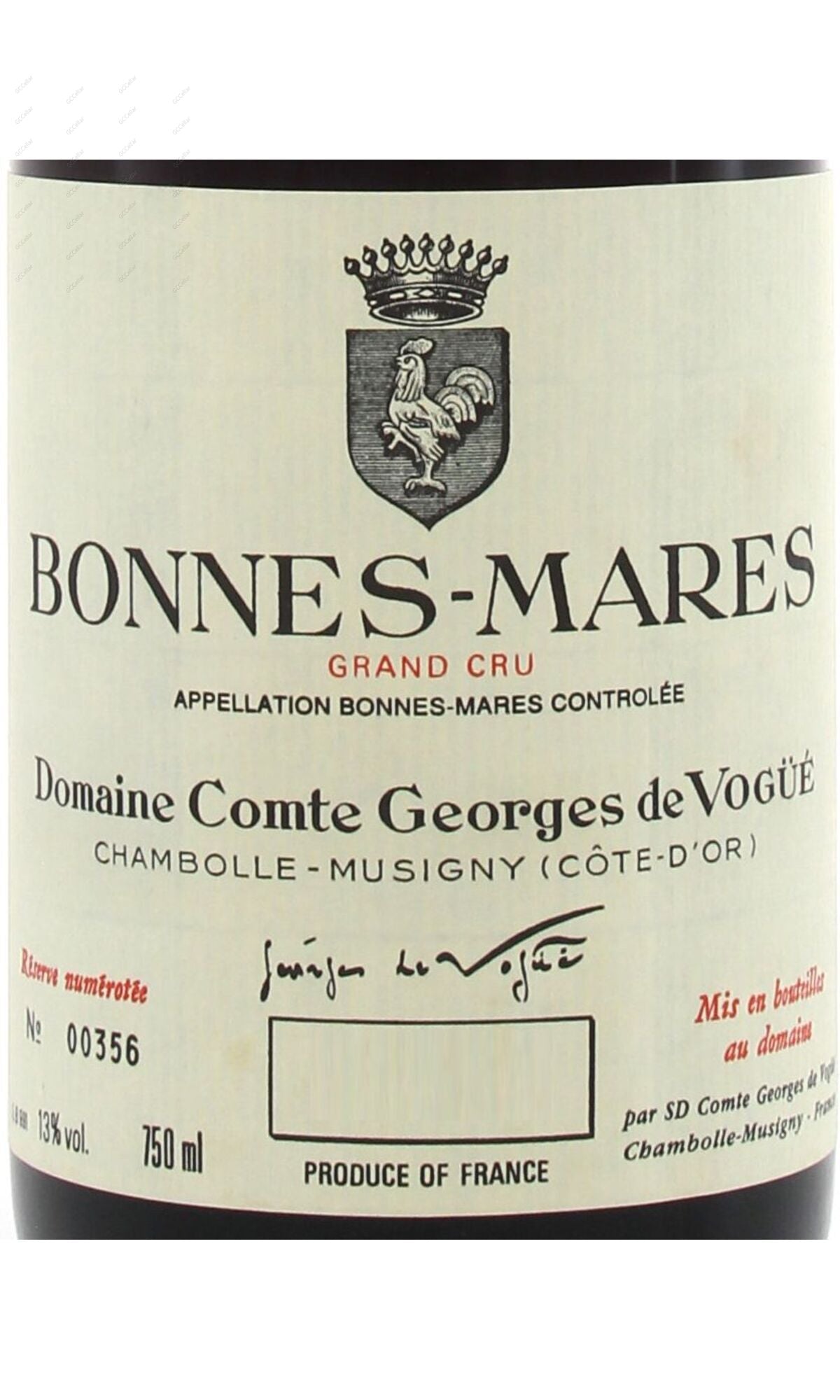 Comte Georges de Vogue, Bonnes Mares Grand Cru