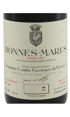 CVBMS-A2003 Comte Georges de Vogue, Bonnes Mares Grand Cru 和結伯爵 (黑雞) 酒莊 帕內瑪爾特級園 750ml