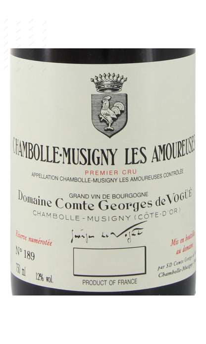Comte Georges de Vogue, Chambolle Musigny, Les Amoureuses, 1er Cru