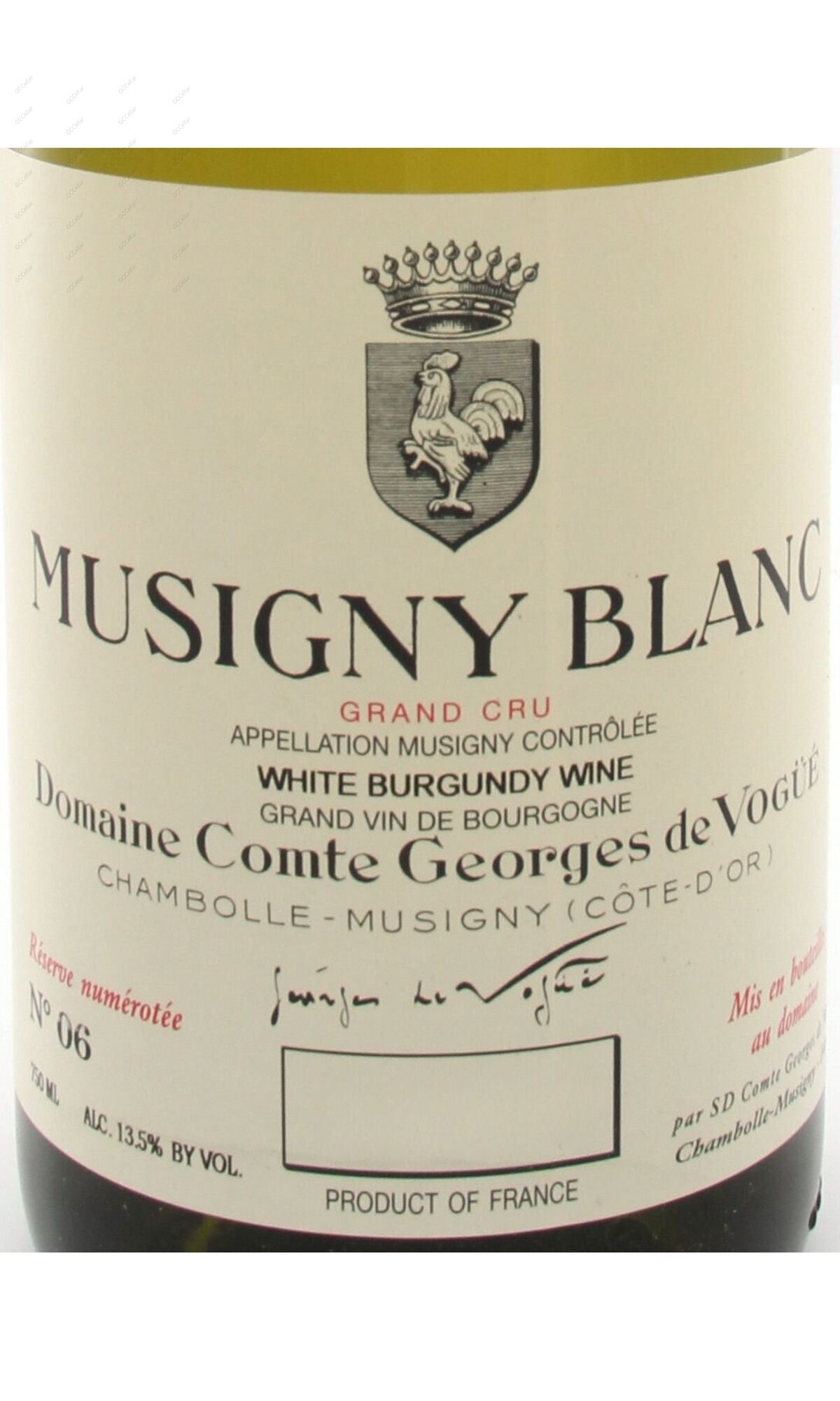 Domaine Comte Georges de Vogue, Musigny Blanc, Grand Cru