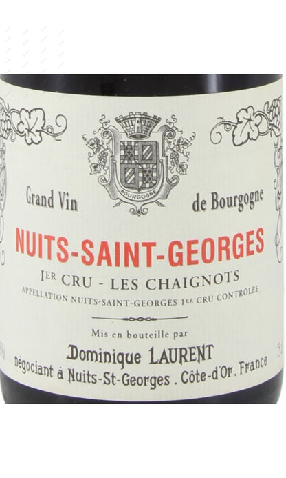 Dominique Laurent,Nuits St Georges, Les Chaignots, 1er Cru