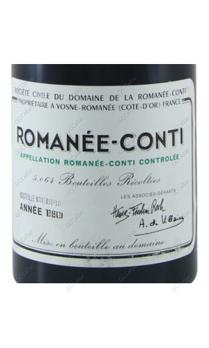 DRCCS-A2019 DRC, Romanee Conti Grand Cru DRC 羅曼尼康帝特級園 750ml