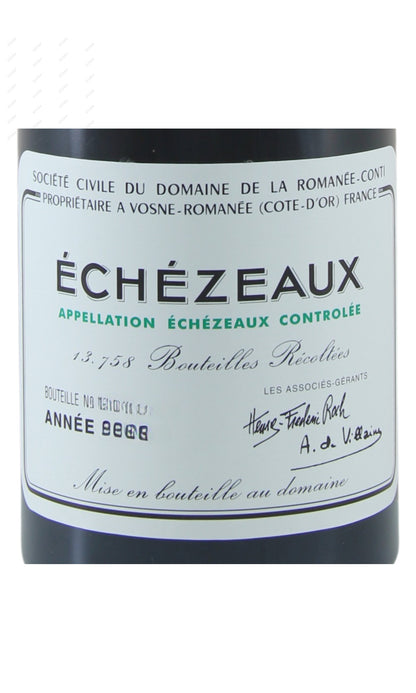 DRCES-A2004 DRC, Echezeaux Grand Cru DRC 依瑟索特級園 750ml