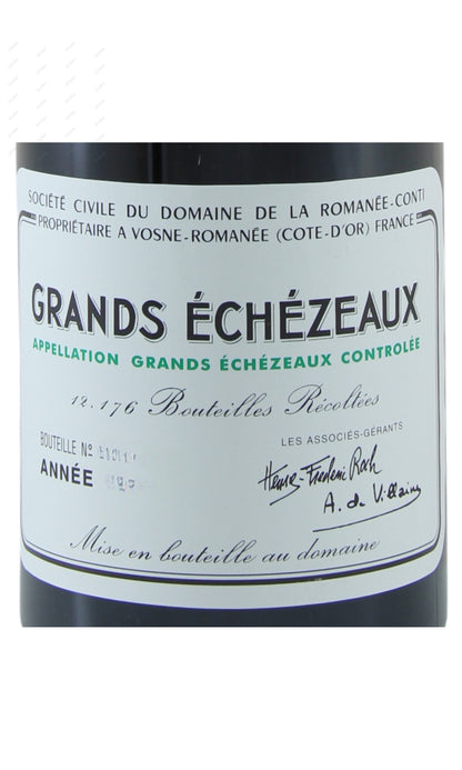 DRCGS-A2021 DRC, Grands Echezeaux Grand Cru DRC 大依瑟索特級園 750ml