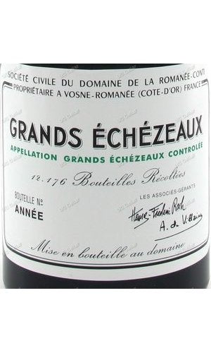 DRCGS-A1996 DRC, Grands Echezeaux Grand Cru DRC 大依瑟索特級園 750ml