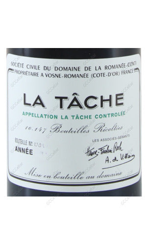 DRCLS-A2005 DRC, La Tache Grand Cru DRC 拉塔希特級園 750ml