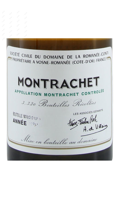 DRC, Montrachet Grand Cru