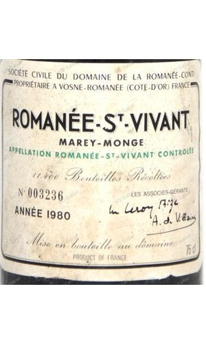 DRCSS-A2004 DRC, Romanee St Vivant Grand Cru DRC 聖維望特級園 750ml