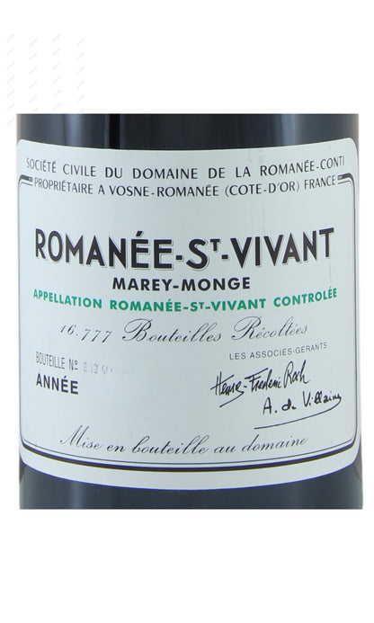 DRCSS-A2019 DRC, Romanee St Vivant Grand Cru DRC 聖維望特級園 750ml