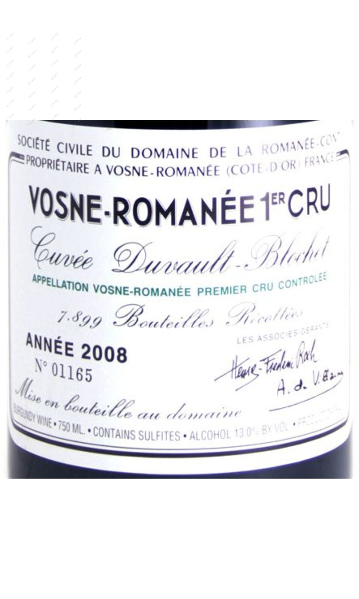DRC - Vosne Romanee, Cuvee Duvault Blochet