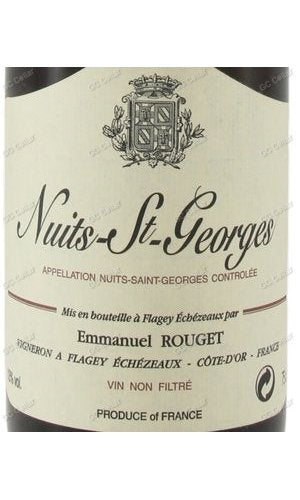 EMRNG-A1996 Emmanuel Rouget, Nuits St. Georges 艾曼紐爾胡傑酒莊 夜聖喬治 750ml