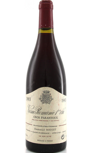 ERCPS-A1993 Emmanuel Rouget, Vosne Romanee, Cros Parantoux, 1er Cru 艾曼紐爾胡傑酒莊 維森羅曼尼 帕蘭圖 一級園 750ml