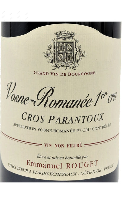 Emmanuel Rouget, Vosne Romanee, Cros Parantoux, 1er Cru