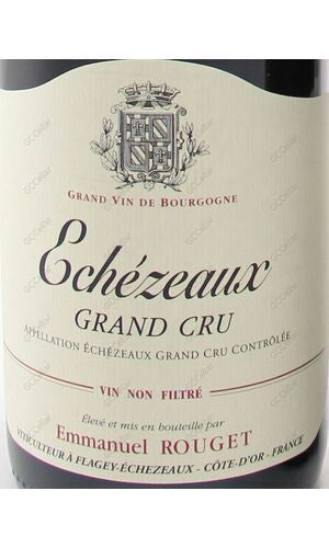 EREZS-A1996 Emmanuel Rouget, Echezeaux Grand Cru 艾曼紐爾胡傑酒莊 依瑟索特級園 750ml