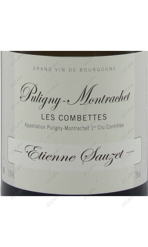 ESPCS-A2011-W Etienne Sauzet, Puligny Montrachet, Les Combettes, 1er Cru 艾蒂蘇榭酒莊 普里蒙哈榭 康貝特 一級園 750ml