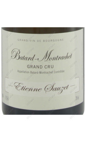 ESTMS-A2013-W Etienne Sauzet, Batard Montrachet, Grand Cru 艾蒂蘇榭酒莊 巴塔蒙哈榭特級園 白酒 750ml