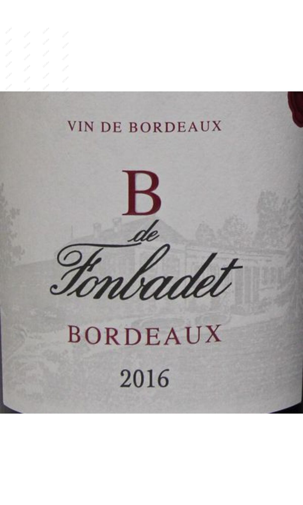 B de Fonbadet Bordeaux