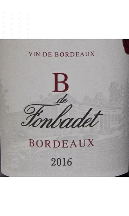 B de Fonbadet Bordeaux