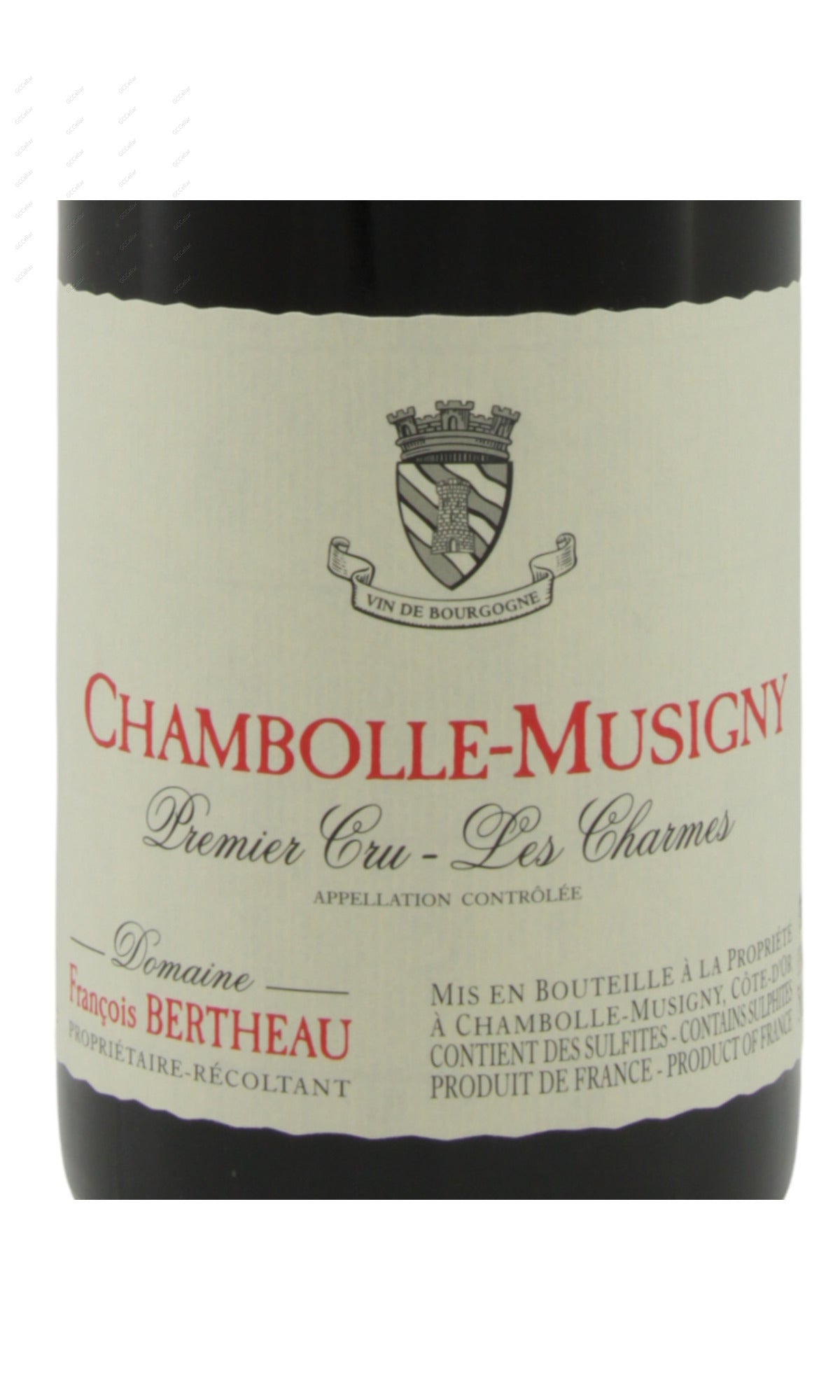 Francois Bertheau, Chambolle Musigny, Les Charmes, 1er Cru