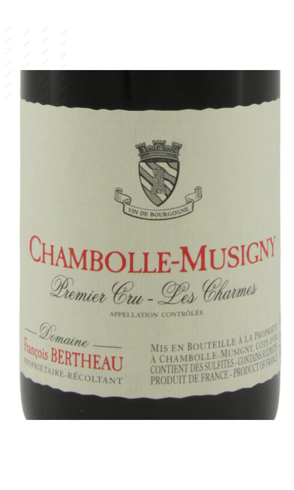 Francois Bertheau, Chambolle Musigny, Les Charmes, 1er Cru
