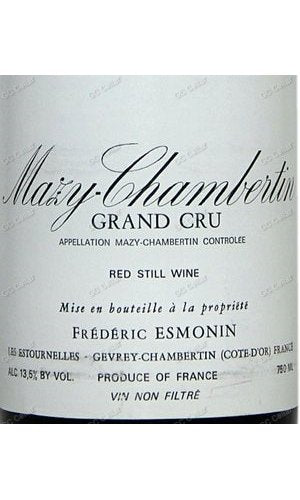 FEMMC-A2003 Frederic Esmonin, Mazy Chambertin, Grand Cru 費迪艾蒙南酒莊 馬斯香貝丹特級園 750ml