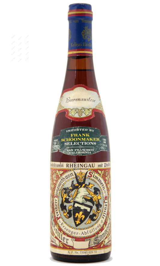 Freiherr Langwerth von Simmern, Eltviller Sonnenberg Riesling Beerenauslese