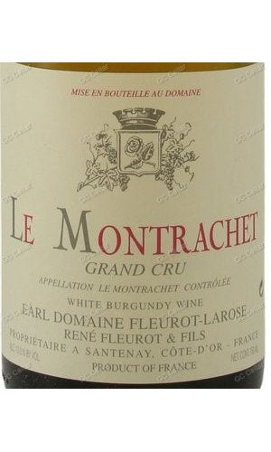 [Pre] FLRMT-A1998-W Fleurot Larose, Le Montrachet, Grand Cru 玫瑰香酒莊  蒙哈榭特級園 白酒 750ml