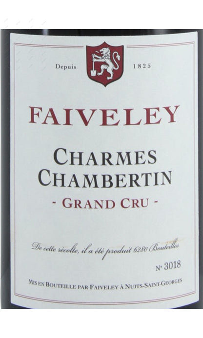 Faiveley, Charmes Chambertin, Grand Cru