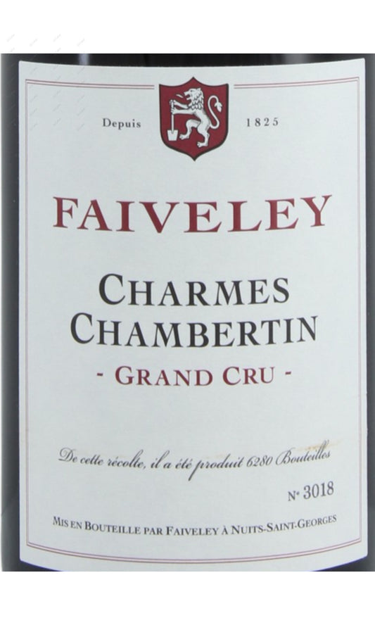 Faiveley, Charmes Chambertin, Grand Cru
