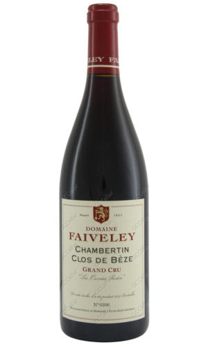 FVLOR-A2013 Domaine Faiveley Chambertin Clos de Beze Les Ouvrees Rodin Grand Cru 花萊麗酒莊 香貝丹貝茲 羅丹特級園 750ml