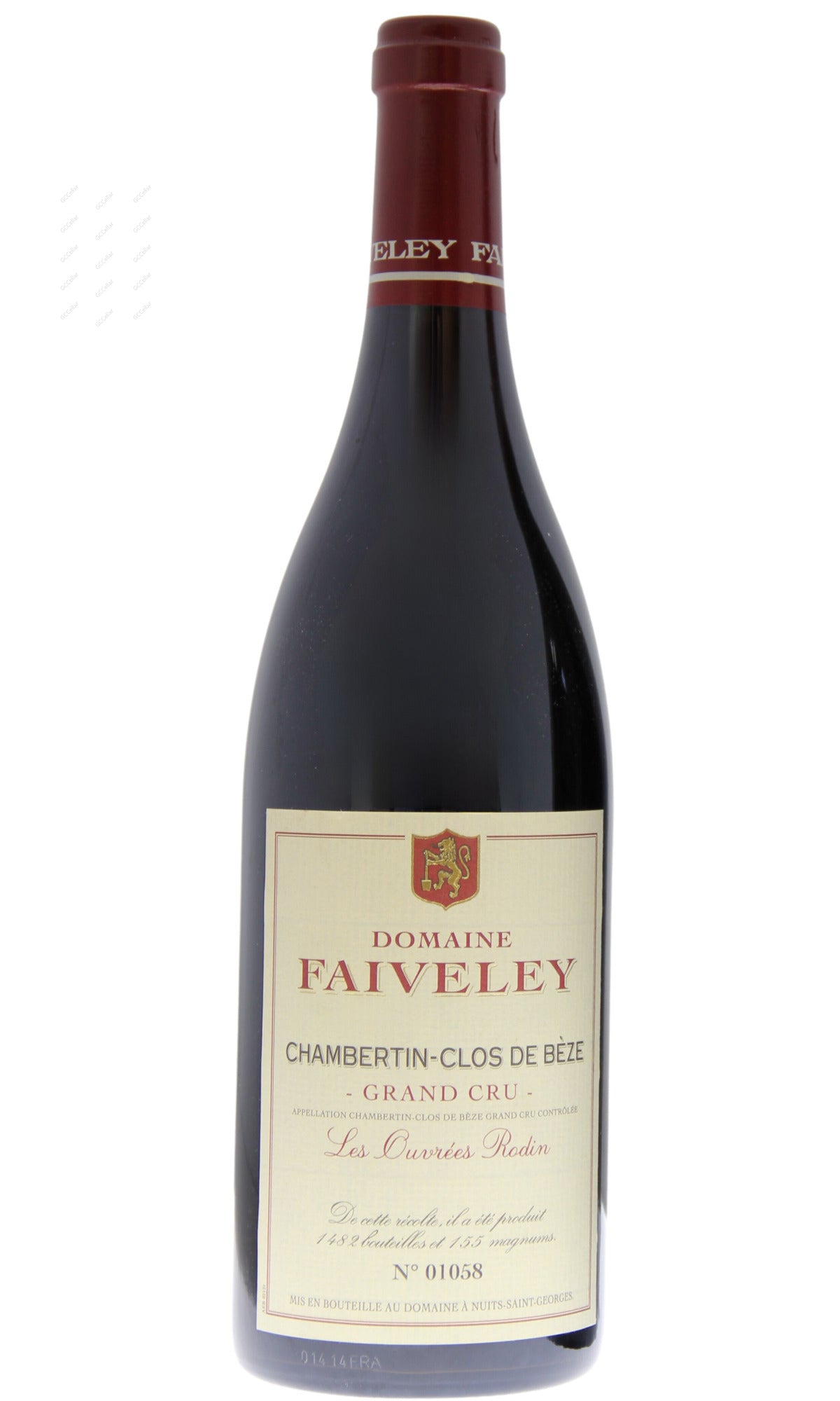 Domaine Faiveley Chambertin Clos de Beze Les Ouvrees Rodin Grand Cru