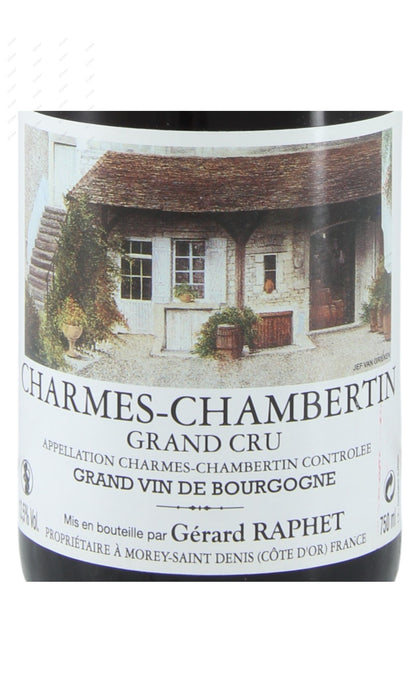 Gerard Raphet, Charmes Chambertin, Grand Cru