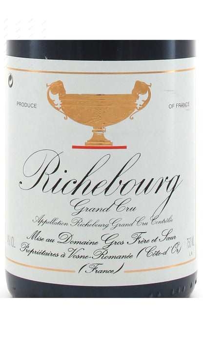 GFRBS-A2013 Gros Frere et Soeur, Richebourg Grand Cru 歌豪兄妹(大金杯)酒莊 李其堡特級園 750ml
