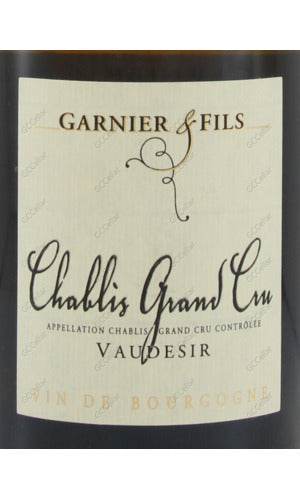 GNFVD-A2019-W Garnier & Fils, Chablis, Vaudesir, Grand Cru 加尼爾酒莊 夏布利 福迪斯特級園 白酒 750ml