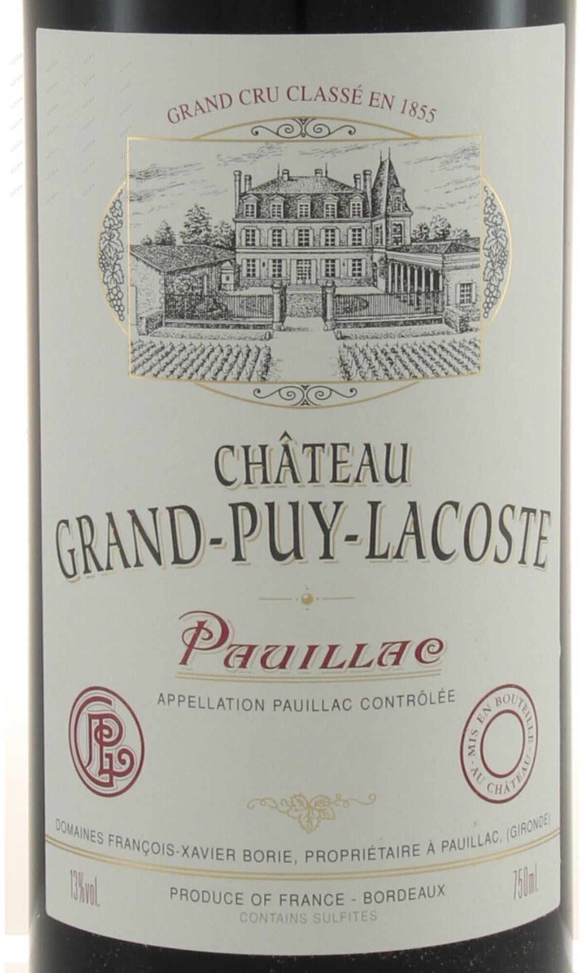 GPLCS-A2006 Chateau Grand Puy Lacoste 拉古斯酒莊 750ml