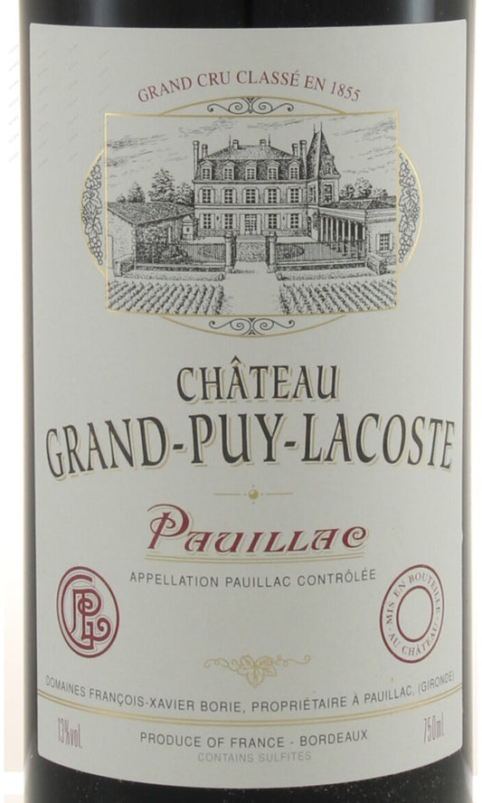 GPLCS-A2006 Chateau Grand Puy Lacoste 拉古斯酒莊 750ml