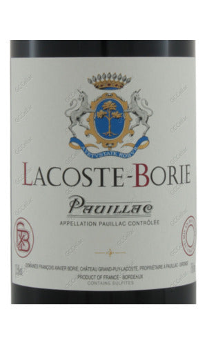 GPLCS-B2011 Lacoste Borie 拉古斯副牌 750ml