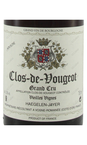 HJYCV-A1999 Haegelen Jayer, Clos Vougeot, Grand Cru, VV 艾殊里賈耶酒莊 胡祖特級園 老樹 750ml