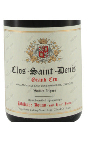 HPJSD-A2017 Henri & Philippe Jouan, Clos St Denis, Grand Cru, VV 亨利菲利祖安酒莊 聖丹尼特級園 老樹 750ml