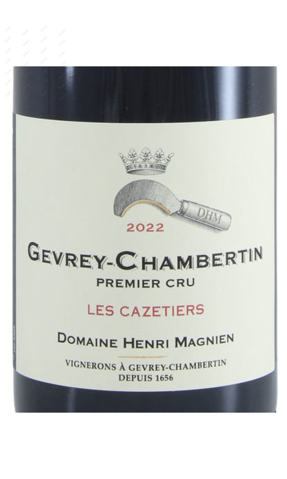 Henri Magnien, Gevrey Chambertin, Les Cazetiers, 1er Cru
