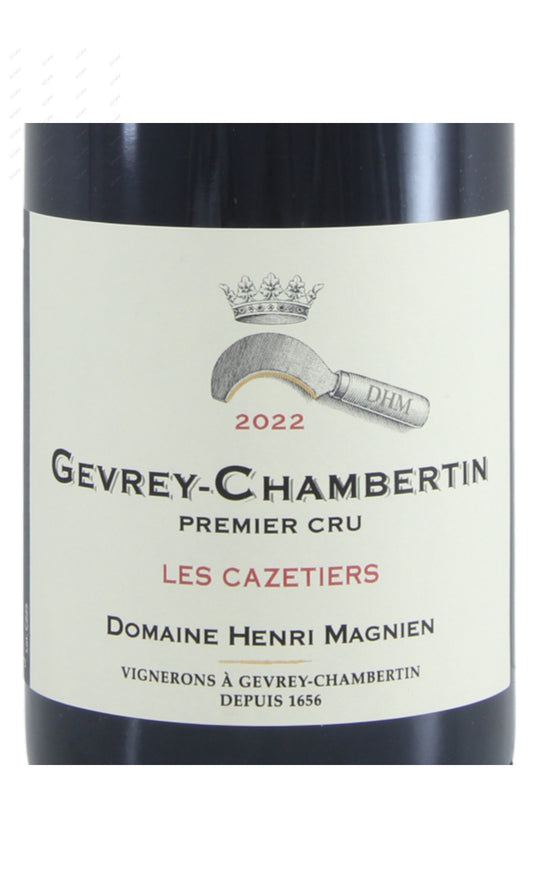 Henri Magnien, Gevrey Chambertin, Les Cazetiers, 1er Cru