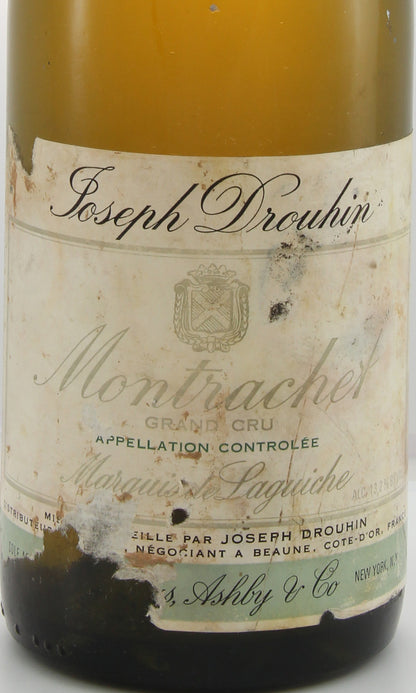 JDNML-A1992-W-R23015 Joseph Drouhin, Montrachet Grand Cru, Marquis de Laguiche 喬瑟夫杜茵酒莊 蒙哈榭特級園 拉歇侯爵  白酒 750ml