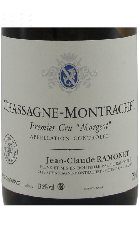 Jean Claude Ramonet, Chassagne Montrachet, Les Morgeots, 1er Cru