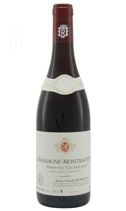 JCRSJ-A2017 Jean Claude Ramonet, Chassagne Montrachet Rouge, Clos St Jean, 1er Cru 尚卡拉夢酒莊 夏莎蒙哈榭 聖尚一級園 750ml
