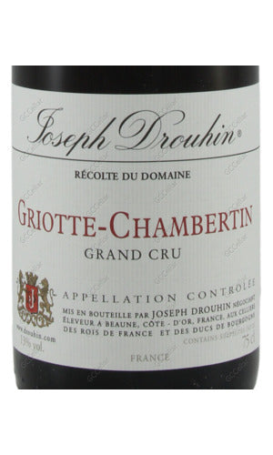 JDGCS-A2011 Joseph Drouhin, Griotte-Chambertin Grand Cru 喬瑟夫杜茵酒莊 櫻桃香貝丹特級園 750ml